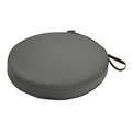 Propation Montlake Fade Safe Light Charcoal Round Outdoor Seat Cushion PR2544828